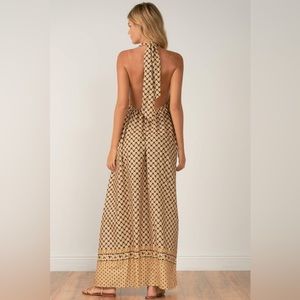 Raisa Halter Maxi Dress Small